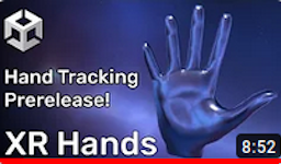 OpenXR based Hand Tracking